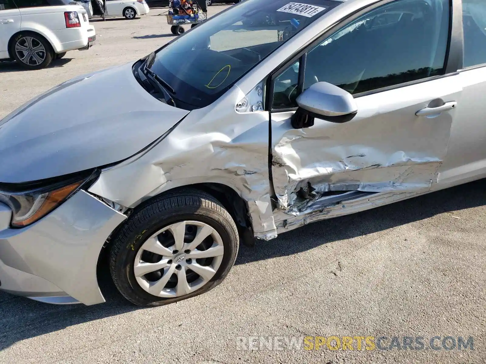 9 Photograph of a damaged car 5YFEPRAEXLP097458 TOYOTA COROLLA 2020