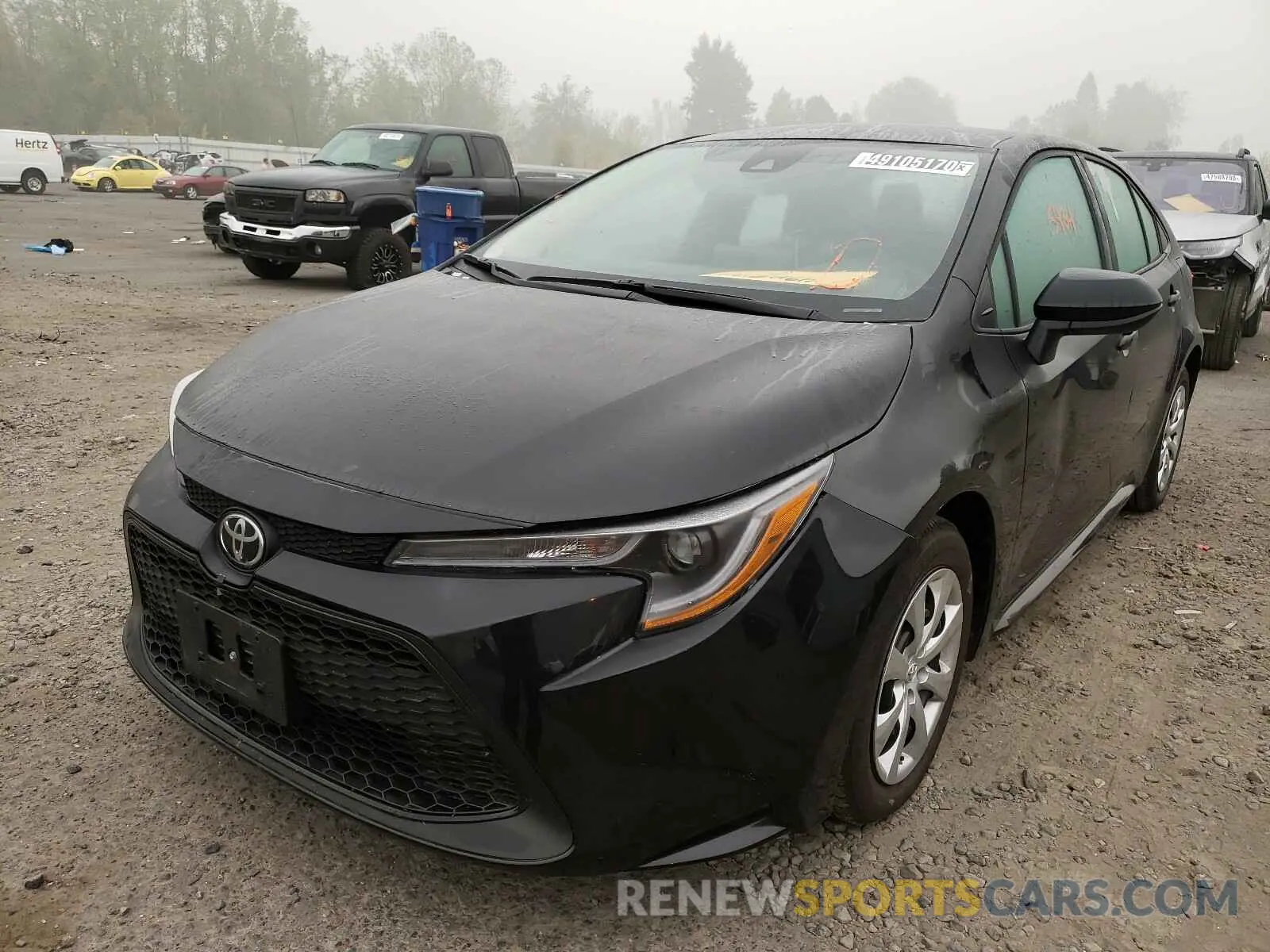2 Photograph of a damaged car 5YFEPRAEXLP102223 TOYOTA COROLLA 2020
