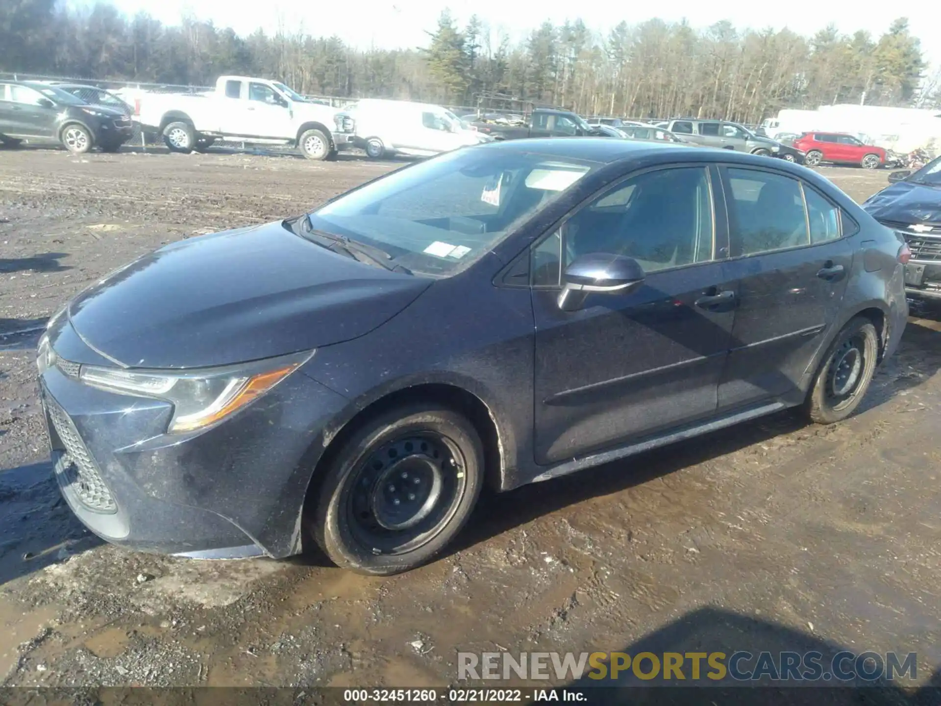 2 Photograph of a damaged car 5YFEPRAEXLP102870 TOYOTA COROLLA 2020