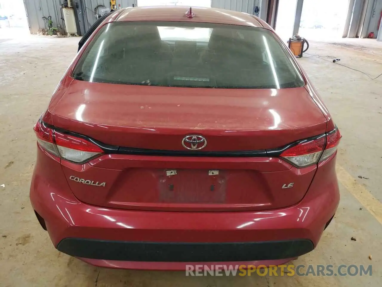 6 Photograph of a damaged car 5YFEPRAEXLP103419 TOYOTA COROLLA 2020