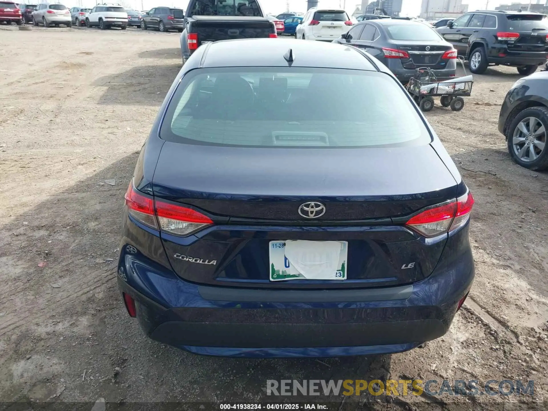 16 Photograph of a damaged car 5YFEPRAEXLP103873 TOYOTA COROLLA 2020