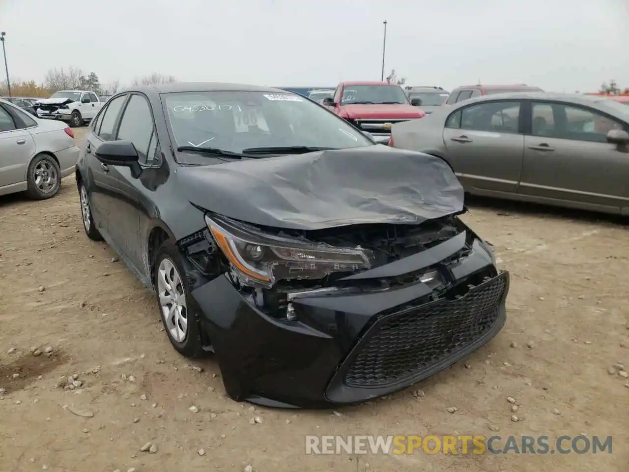 1 Photograph of a damaged car 5YFEPRAEXLP106143 TOYOTA COROLLA 2020