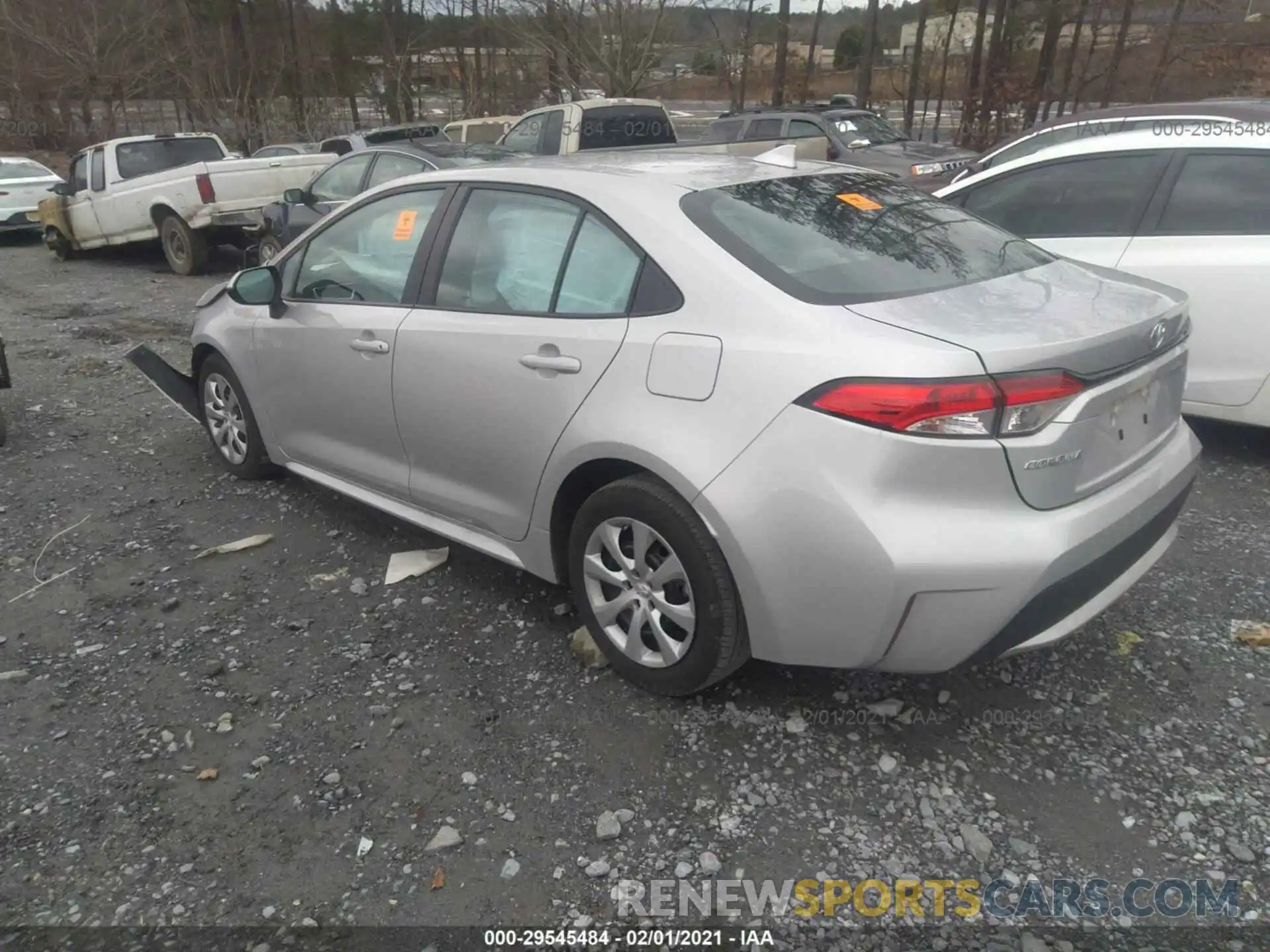 3 Photograph of a damaged car 5YFEPRAEXLP106708 TOYOTA COROLLA 2020