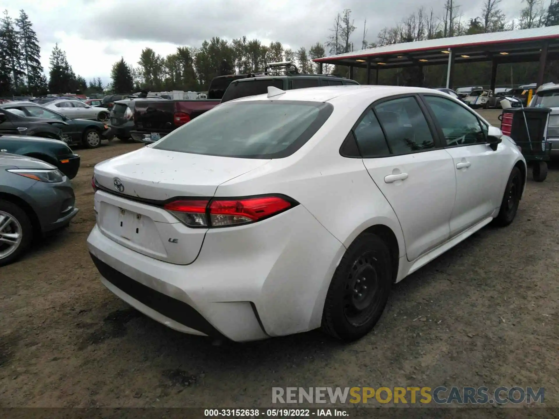 4 Photograph of a damaged car 5YFEPRAEXLP107874 TOYOTA COROLLA 2020