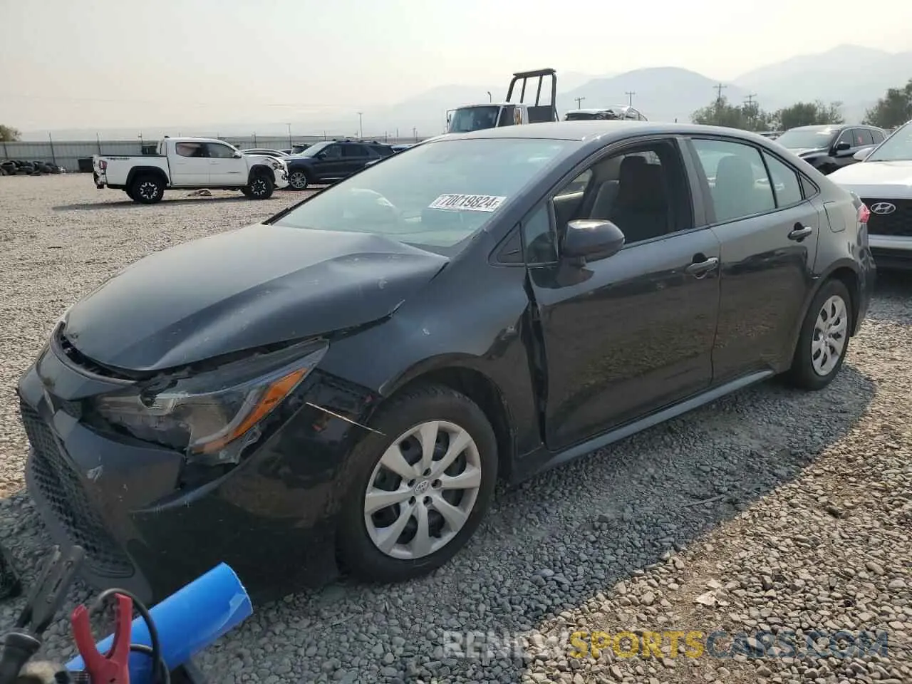 1 Photograph of a damaged car 5YFEPRAEXLP111469 TOYOTA COROLLA 2020