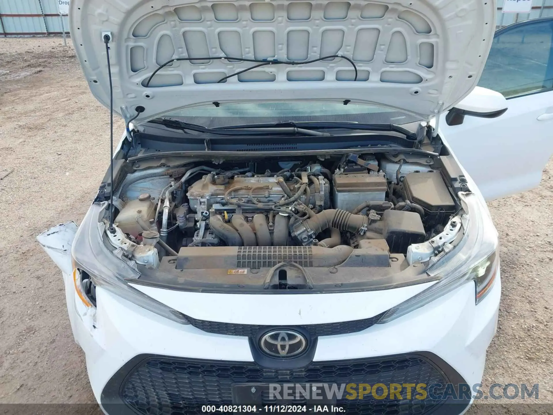 10 Photograph of a damaged car 5YFEPRAEXLP113027 TOYOTA COROLLA 2020