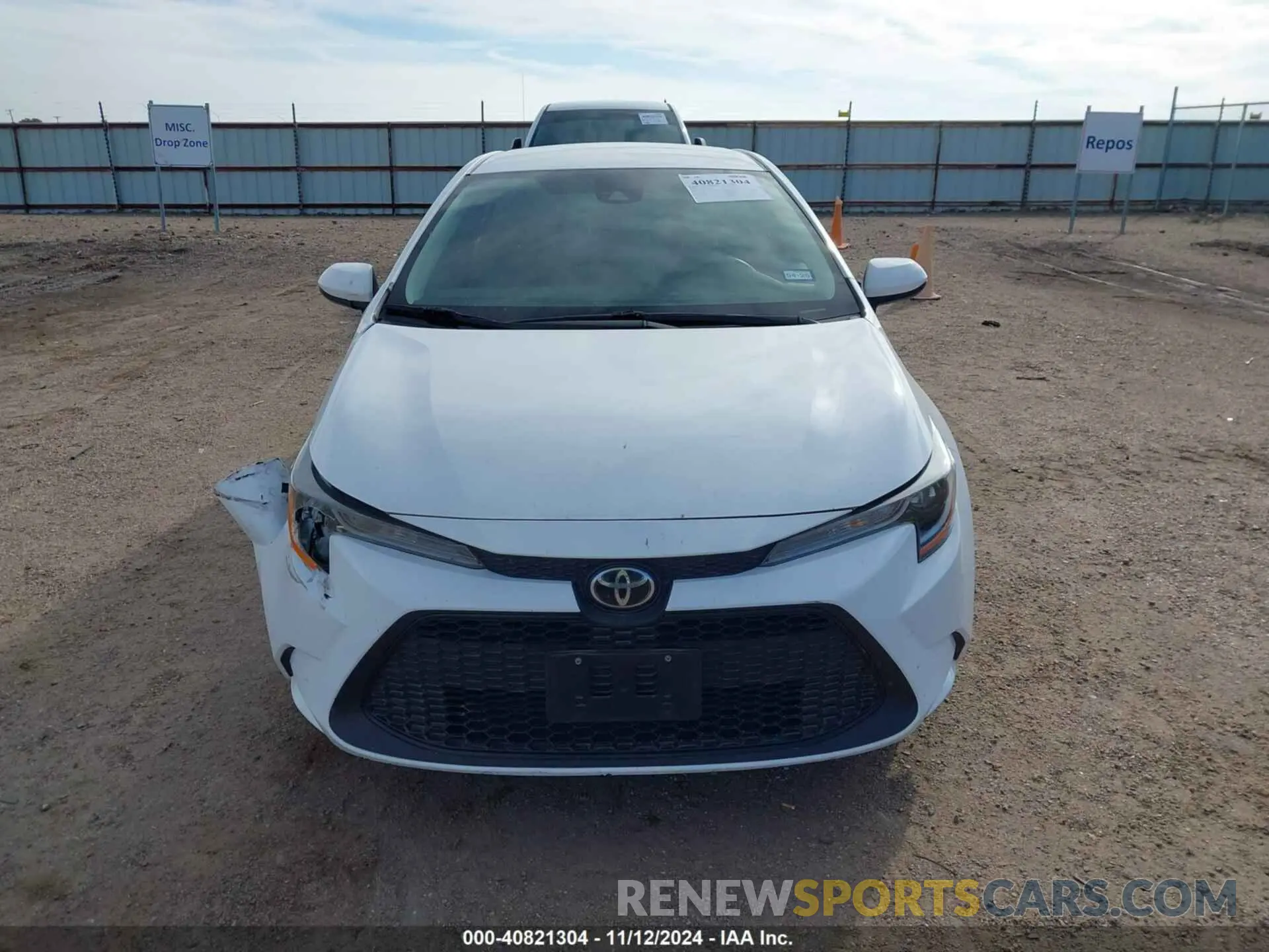 12 Photograph of a damaged car 5YFEPRAEXLP113027 TOYOTA COROLLA 2020
