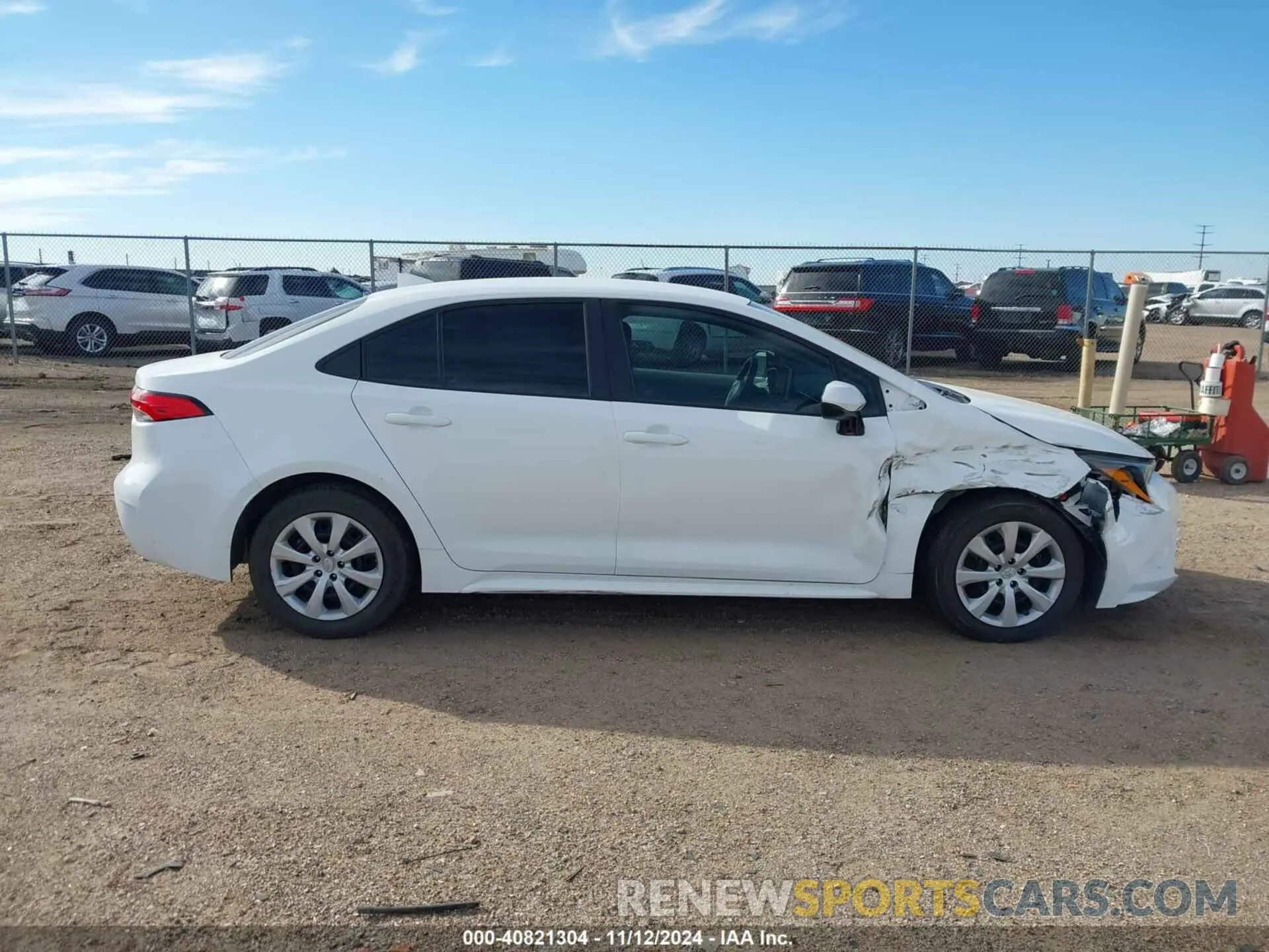 13 Photograph of a damaged car 5YFEPRAEXLP113027 TOYOTA COROLLA 2020