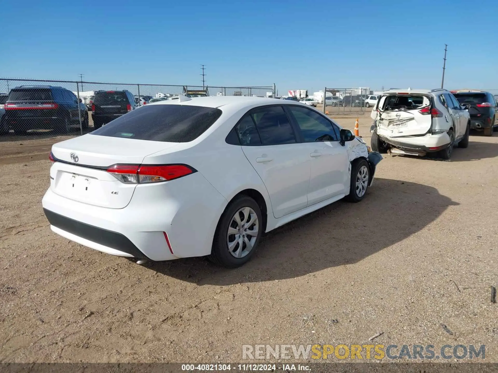 4 Photograph of a damaged car 5YFEPRAEXLP113027 TOYOTA COROLLA 2020