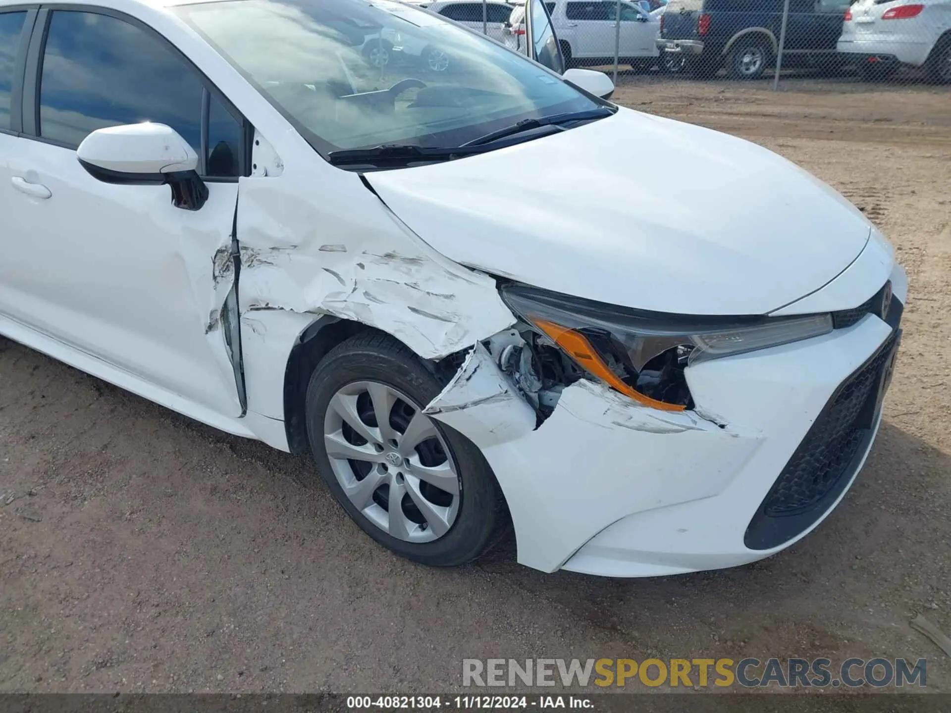 6 Photograph of a damaged car 5YFEPRAEXLP113027 TOYOTA COROLLA 2020