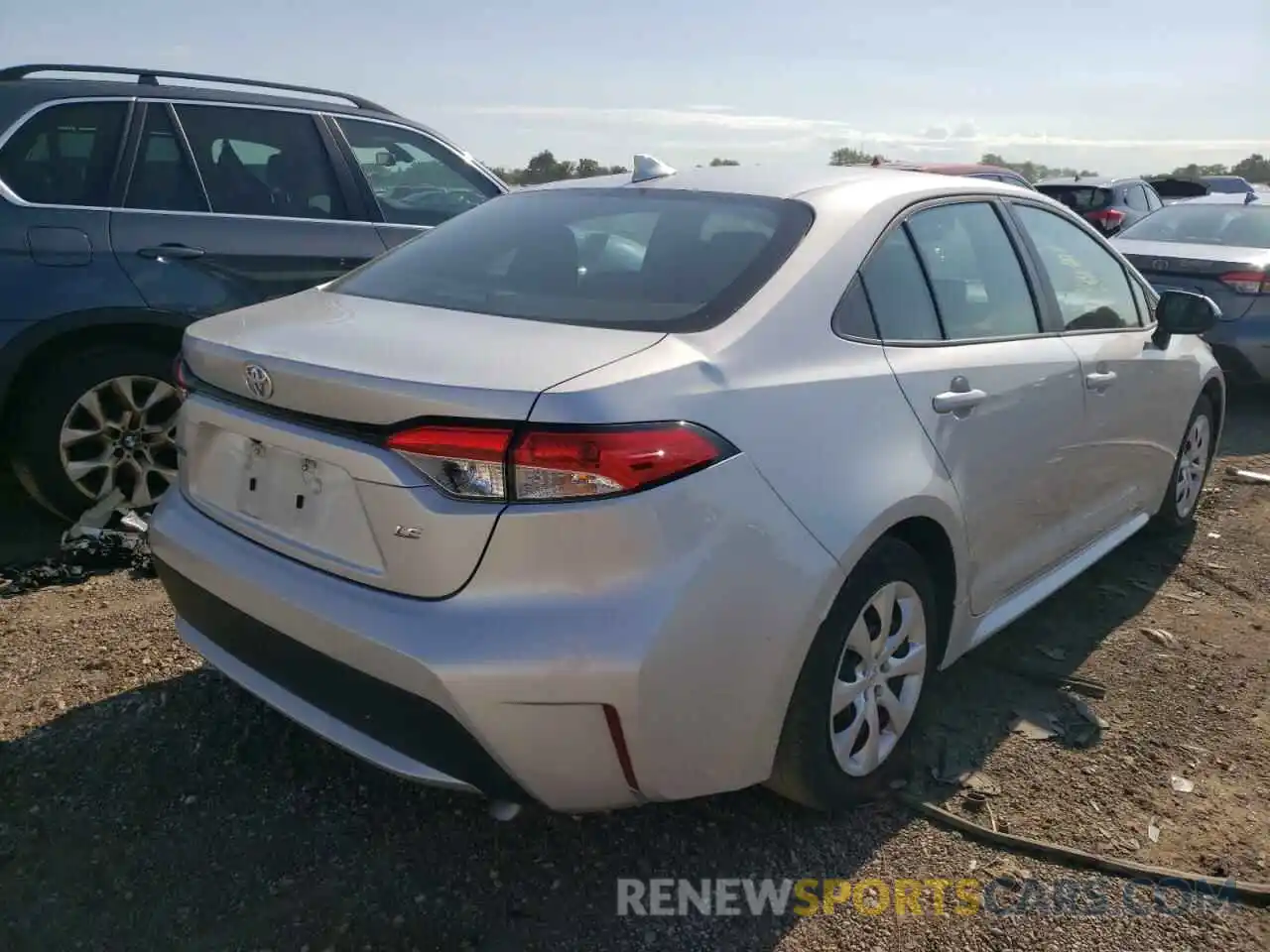 4 Photograph of a damaged car 5YFEPRAEXLP117997 TOYOTA COROLLA 2020