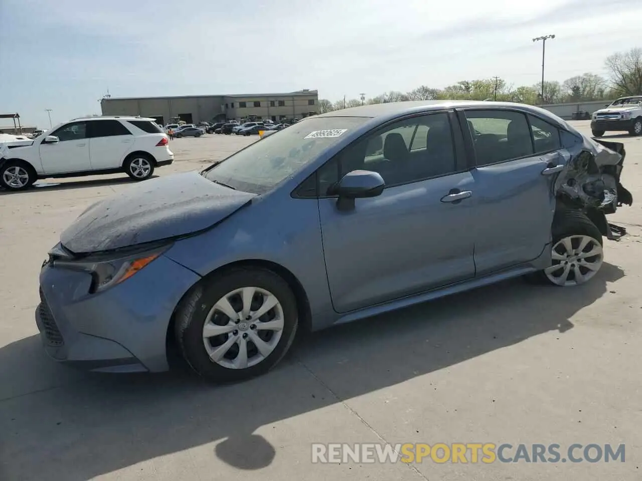 1 Photograph of a damaged car 5YFEPRAEXLP118261 TOYOTA COROLLA 2020