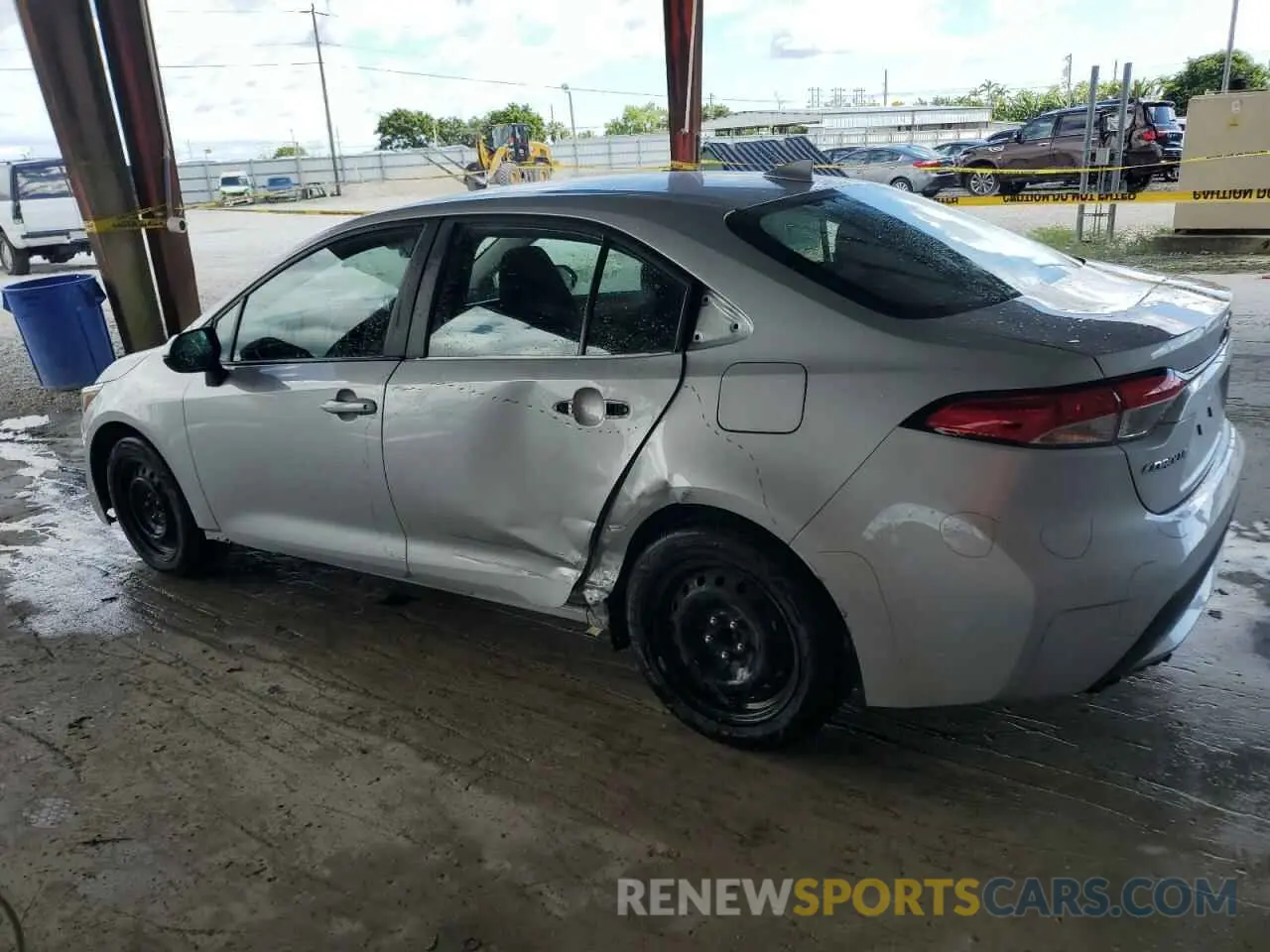 2 Photograph of a damaged car 5YFEPRAEXLP121144 TOYOTA COROLLA 2020