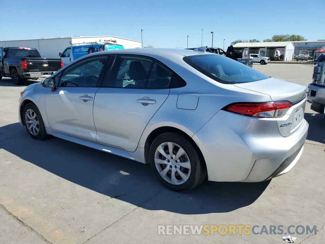 2 Photograph of a damaged car 5YFEPRAEXLP121743 TOYOTA COROLLA 2020