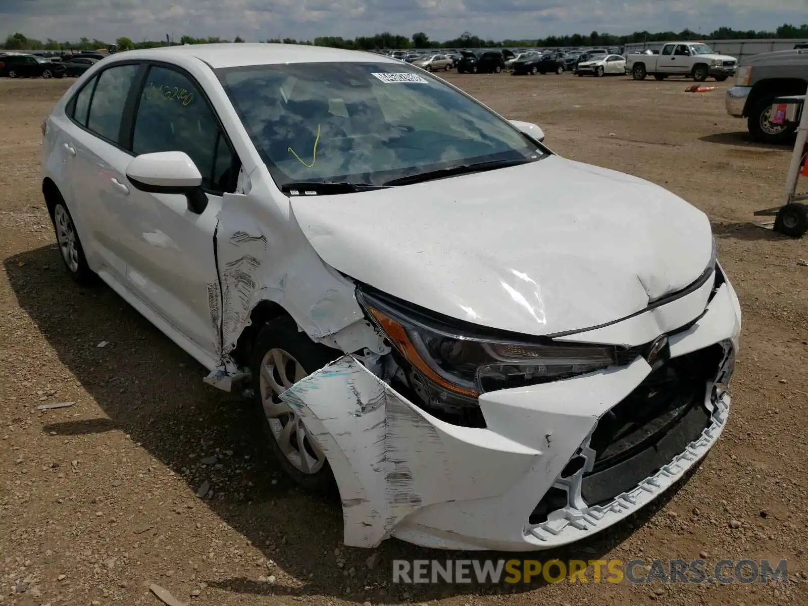 1 Photograph of a damaged car 5YFEPRAEXLP121824 TOYOTA COROLLA 2020