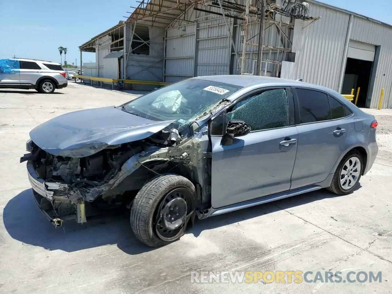 1 Photograph of a damaged car 5YFEPRAEXLP122410 TOYOTA COROLLA 2020