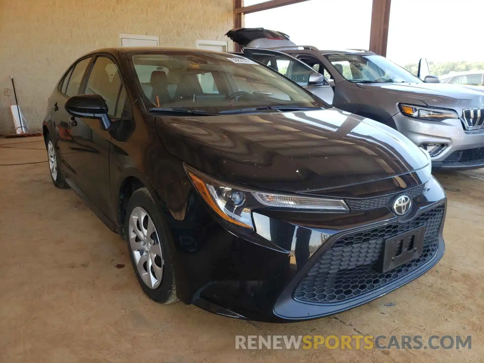 1 Photograph of a damaged car 5YFEPRAEXLP124352 TOYOTA COROLLA 2020