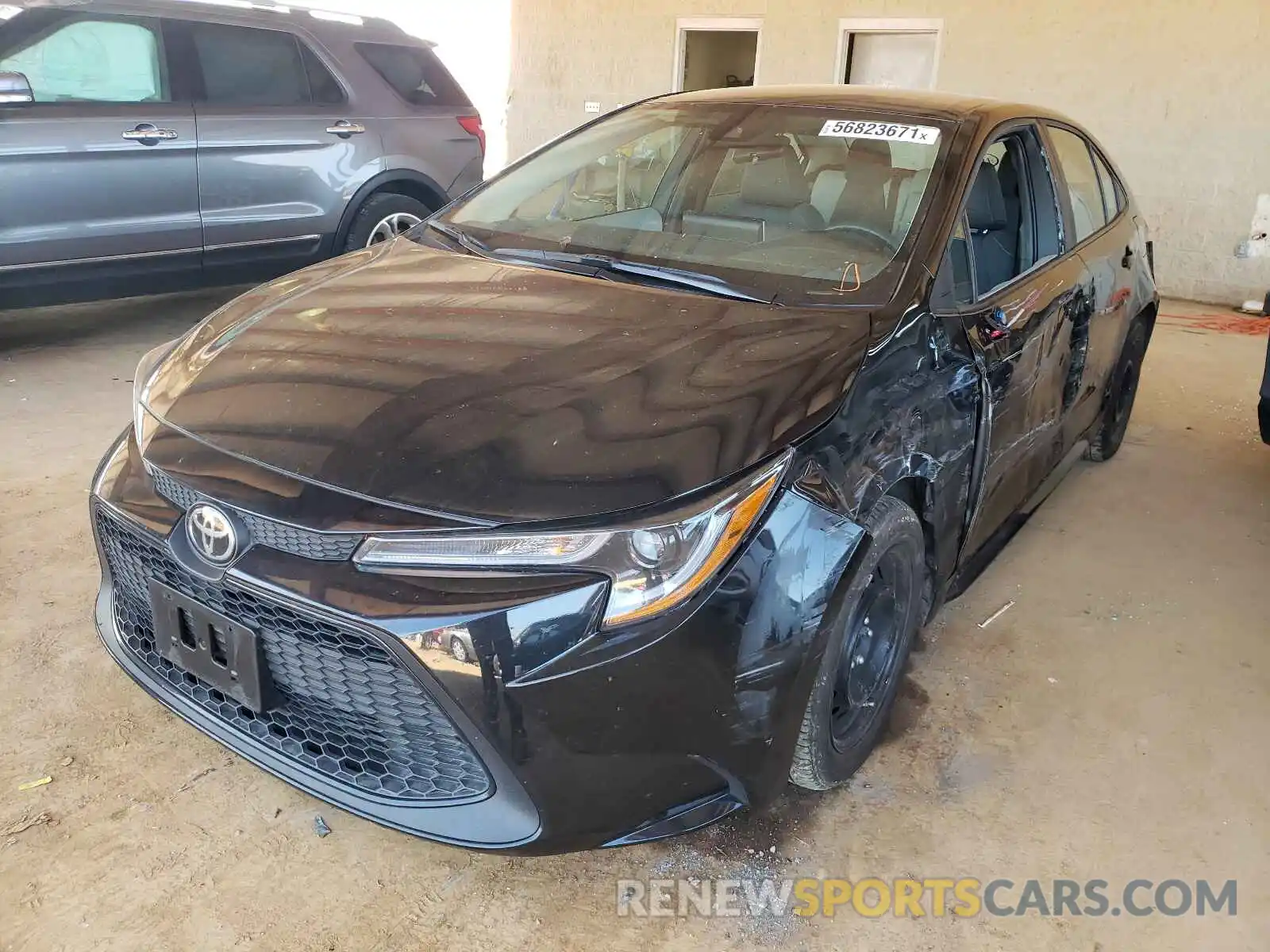 2 Photograph of a damaged car 5YFEPRAEXLP124352 TOYOTA COROLLA 2020