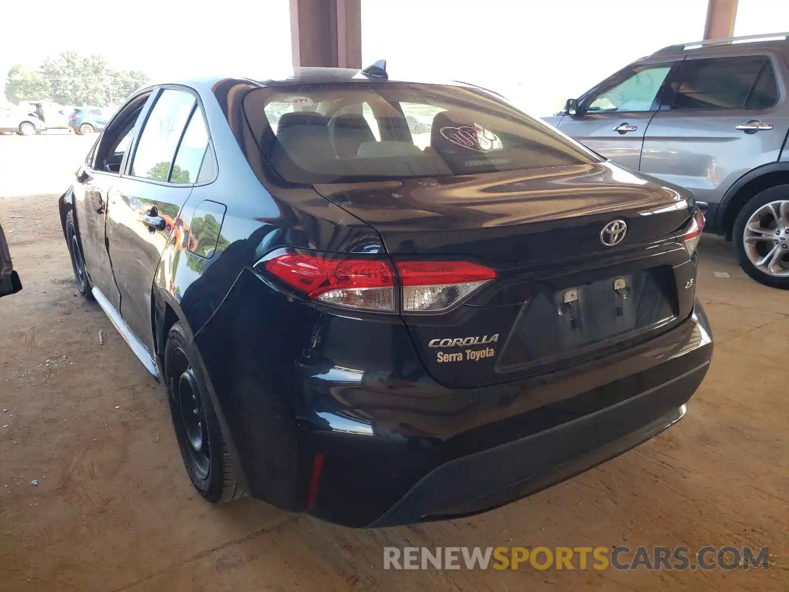 3 Photograph of a damaged car 5YFEPRAEXLP124352 TOYOTA COROLLA 2020