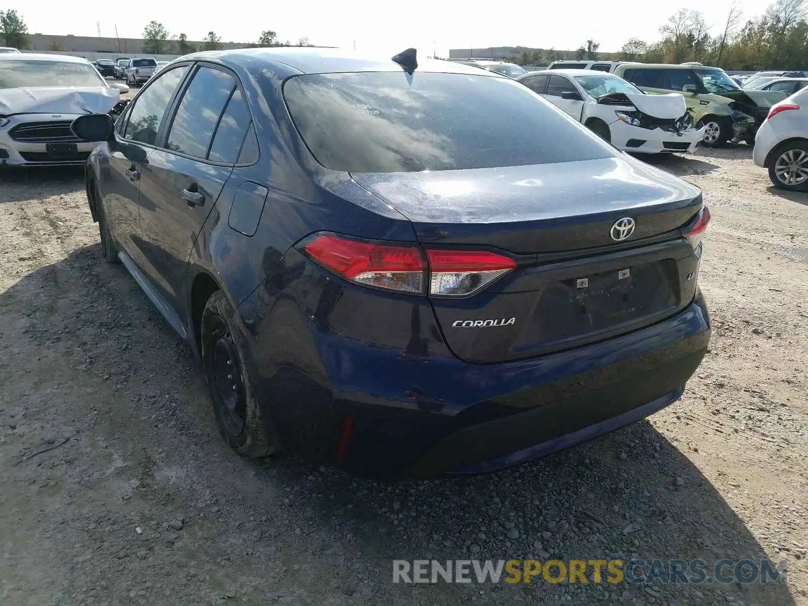 3 Photograph of a damaged car 5YFEPRAEXLP126330 TOYOTA COROLLA 2020