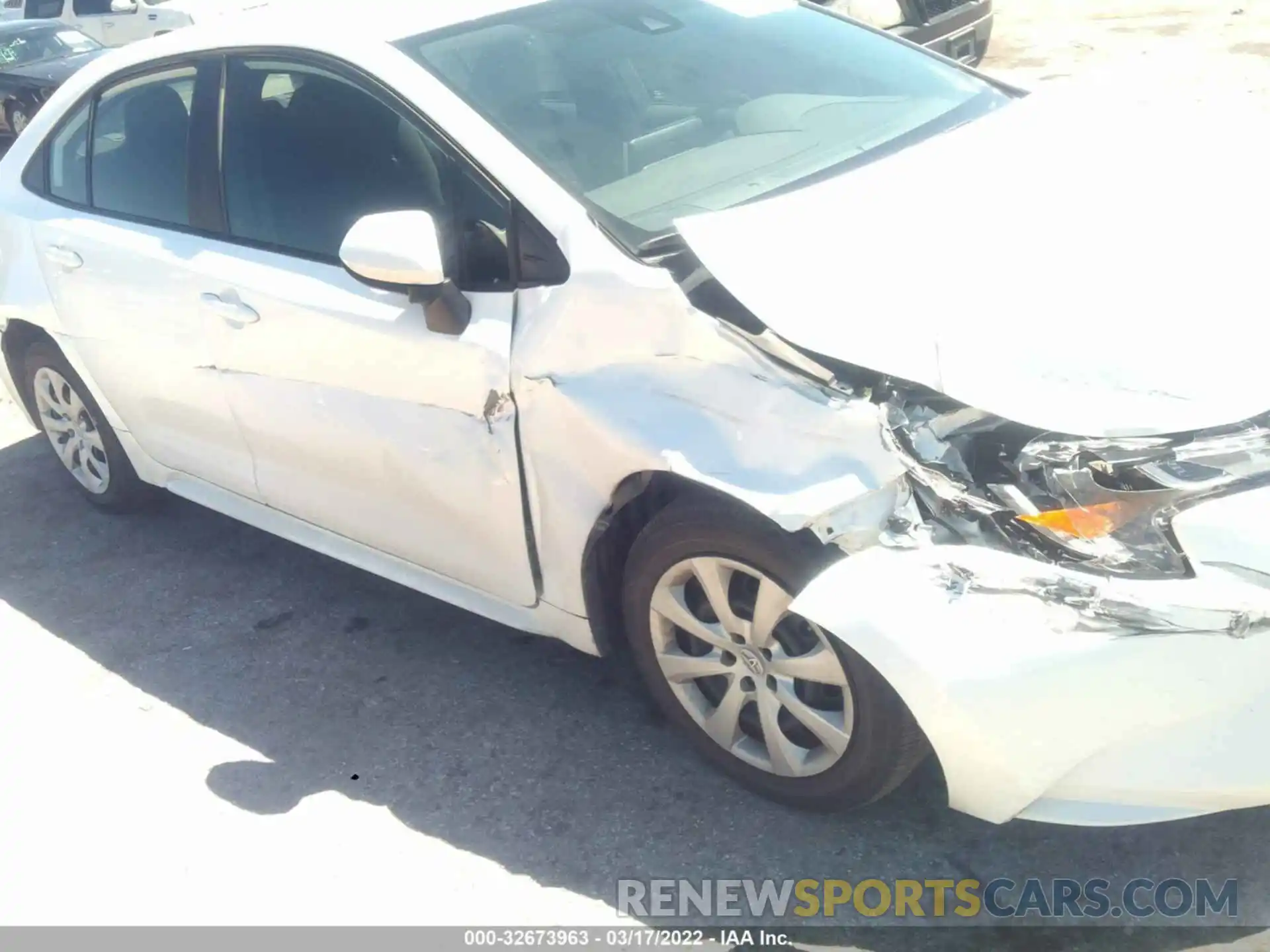 6 Photograph of a damaged car 5YFEPRAEXLP132886 TOYOTA COROLLA 2020