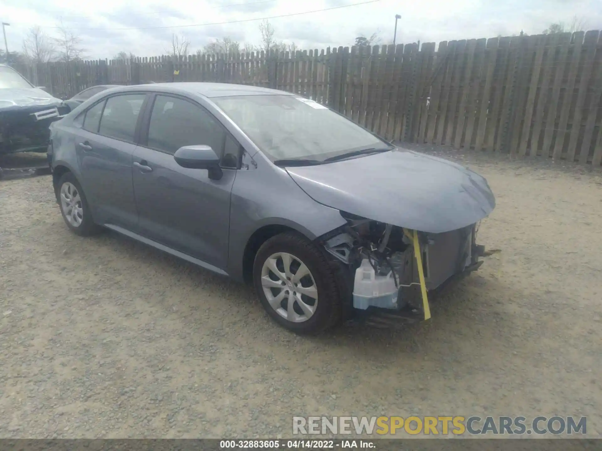 1 Photograph of a damaged car 5YFEPRAEXLP134797 TOYOTA COROLLA 2020