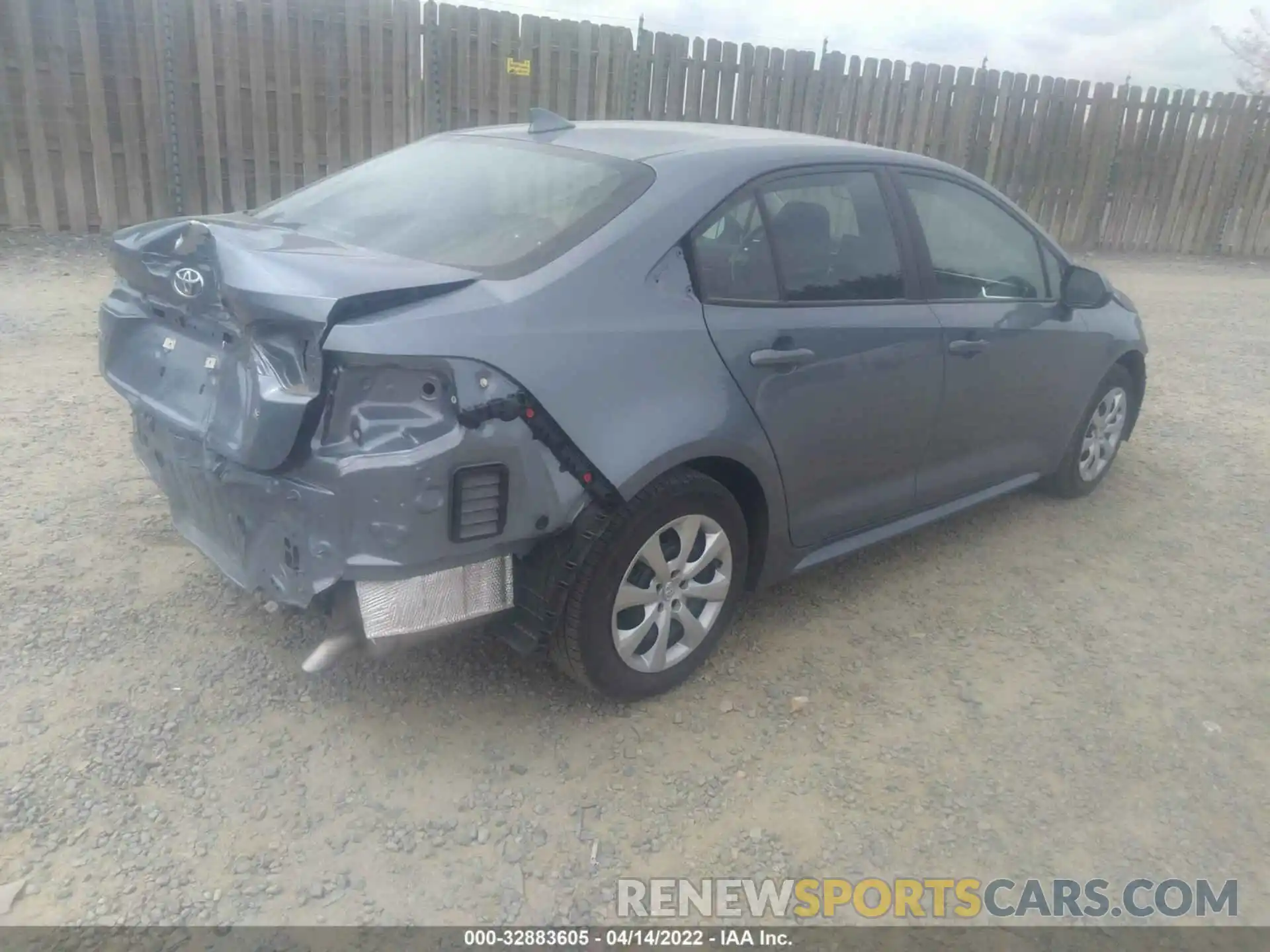 4 Photograph of a damaged car 5YFEPRAEXLP134797 TOYOTA COROLLA 2020