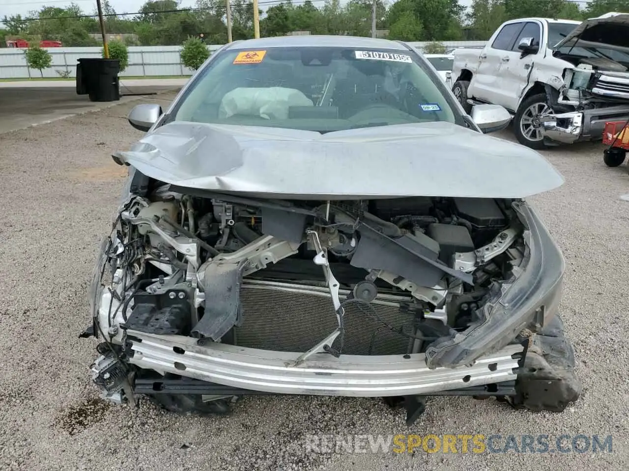 5 Photograph of a damaged car 5YFEPRAEXLP135500 TOYOTA COROLLA 2020