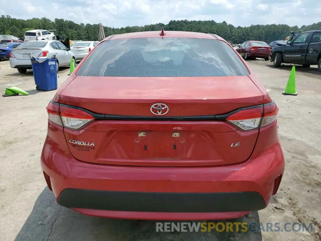 6 Photograph of a damaged car 5YFEPRAEXLP140275 TOYOTA COROLLA 2020