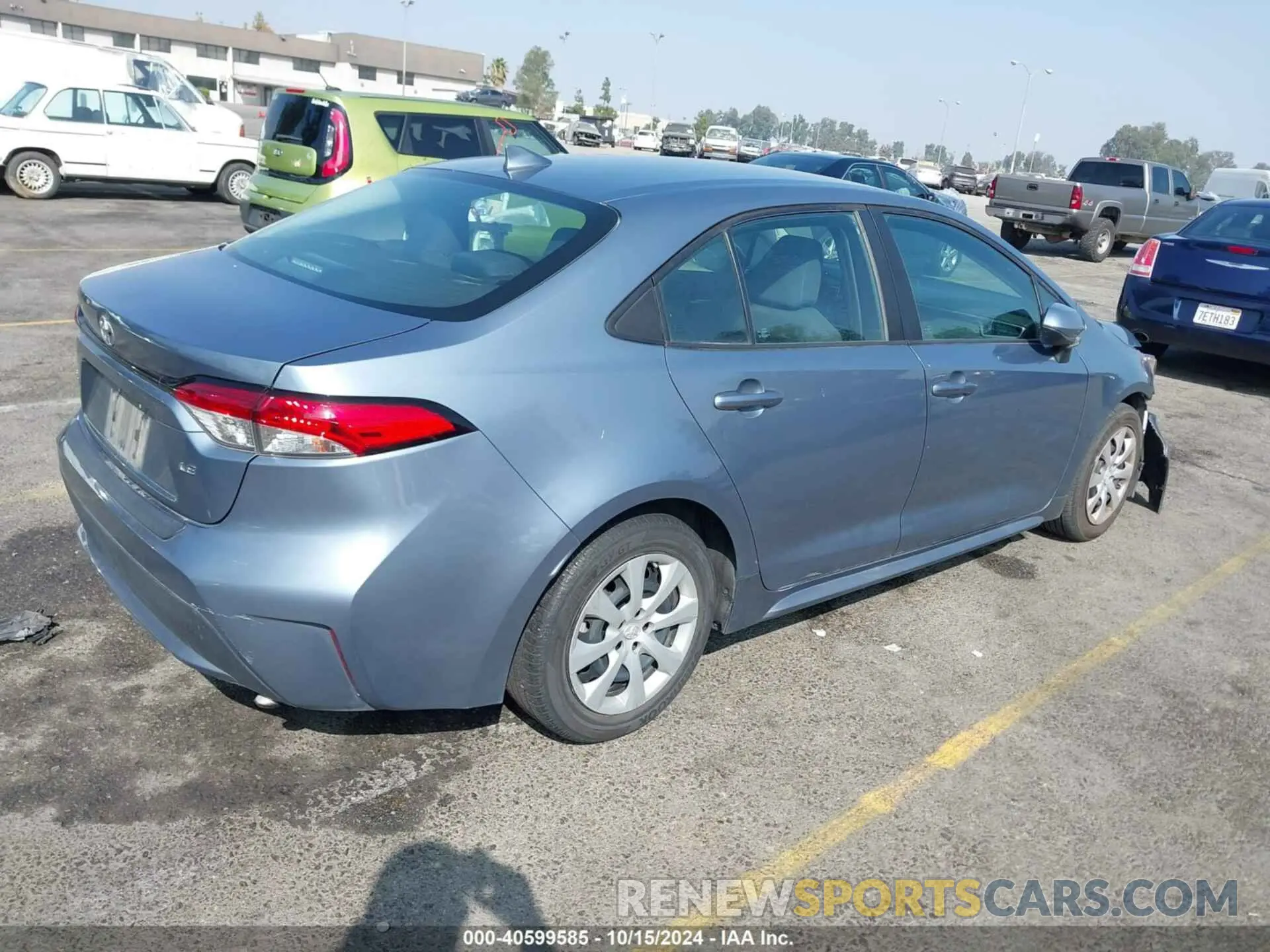 4 Photograph of a damaged car 5YFEPRAEXLP140860 TOYOTA COROLLA 2020