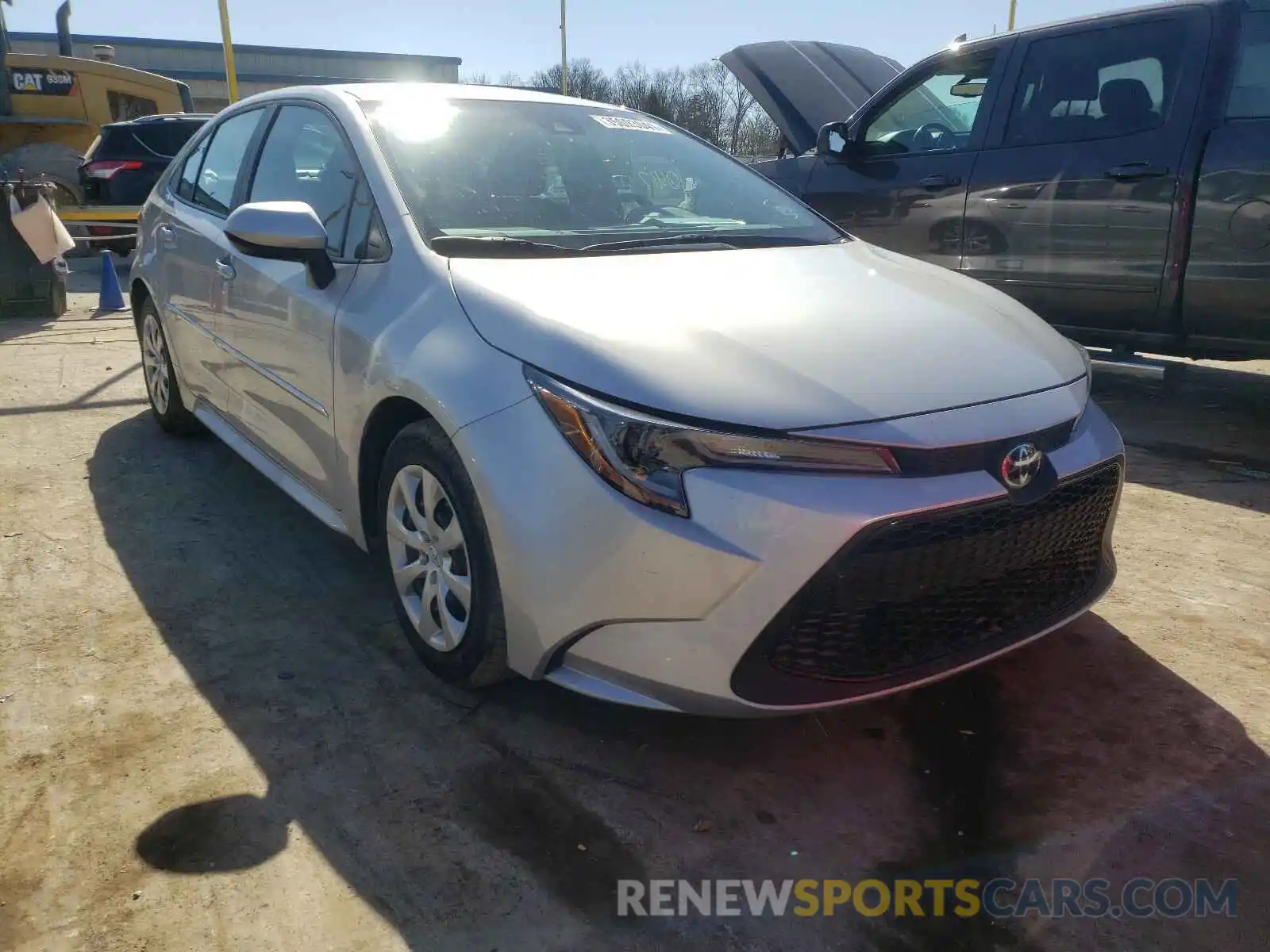 1 Photograph of a damaged car 5YFEPRAEXLP142429 TOYOTA COROLLA 2020