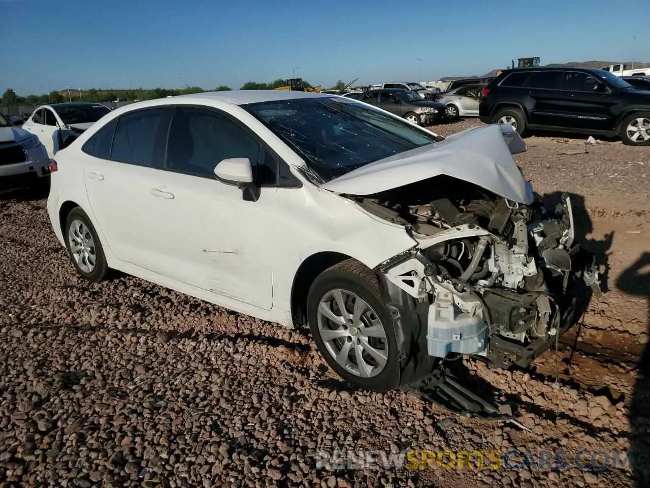 4 Photograph of a damaged car 5YFEPRAEXLP145900 TOYOTA COROLLA 2020