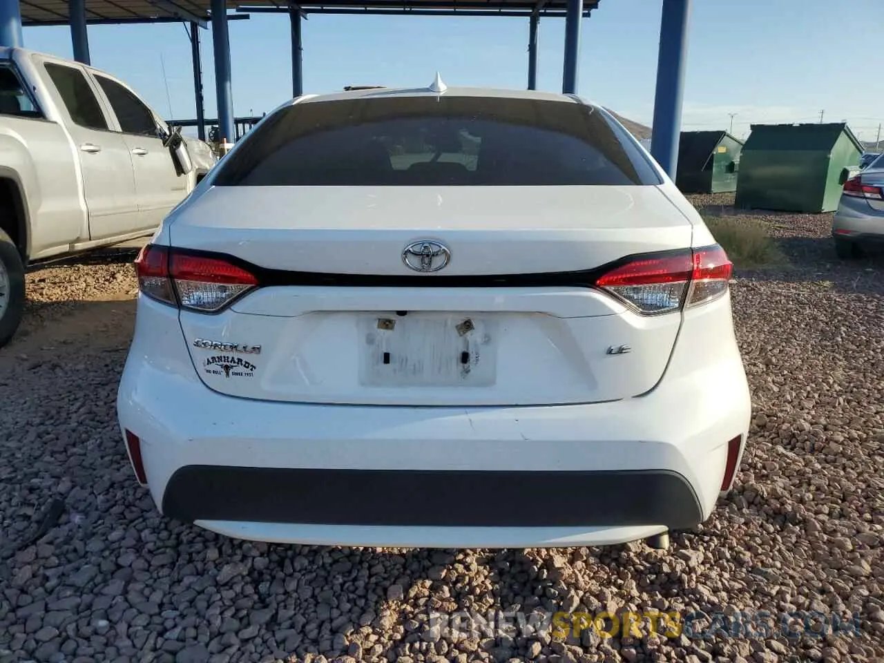 6 Photograph of a damaged car 5YFEPRAEXLP145900 TOYOTA COROLLA 2020