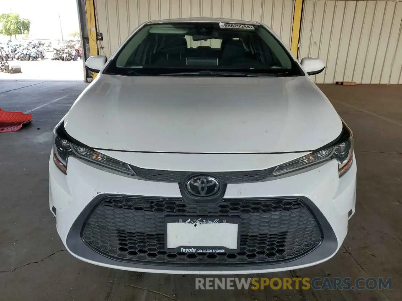 5 Photograph of a damaged car 5YFEPRAEXLP146450 TOYOTA COROLLA 2020