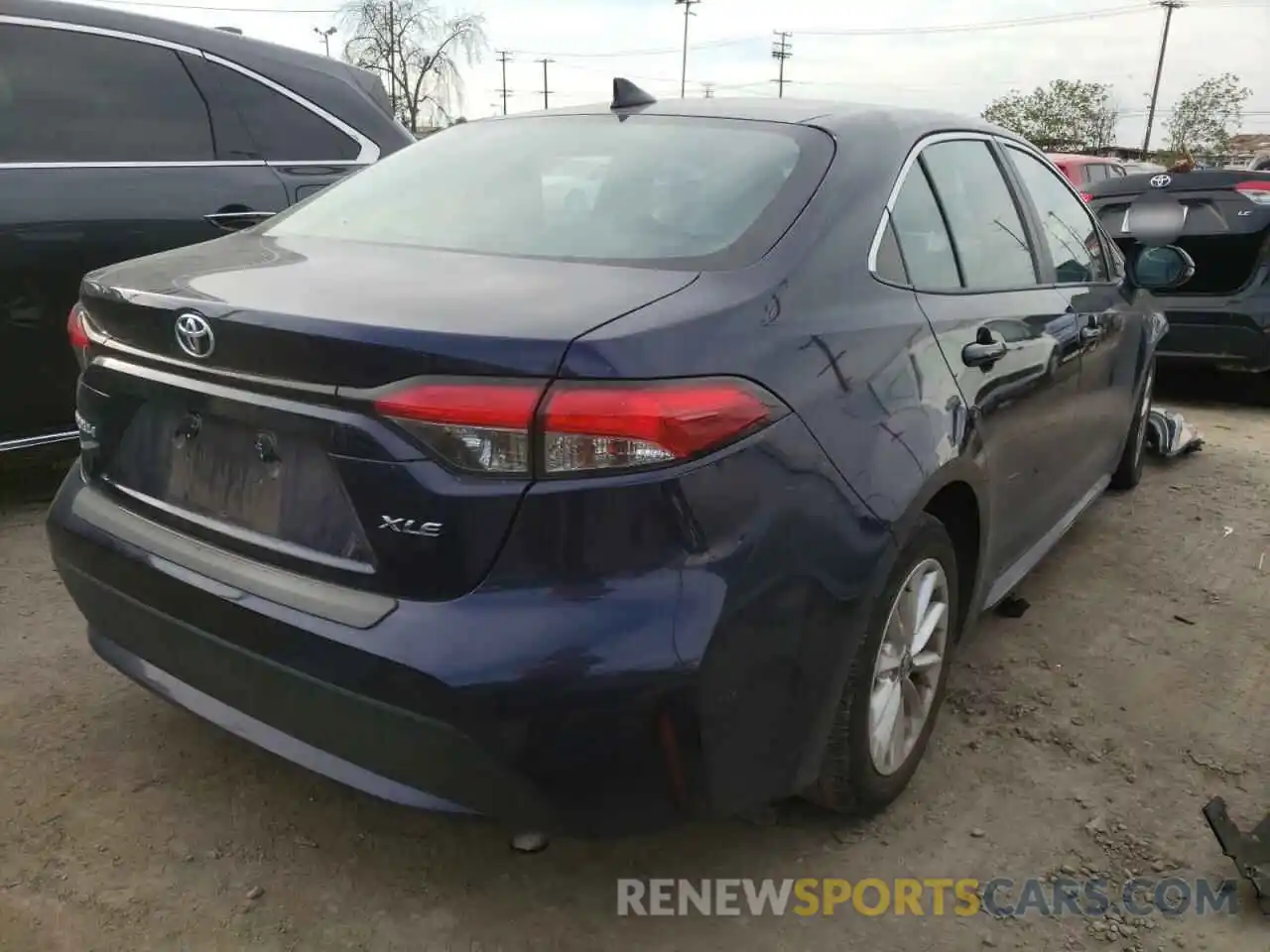 4 Photograph of a damaged car 5YFFPRAE4LP049474 TOYOTA COROLLA 2020