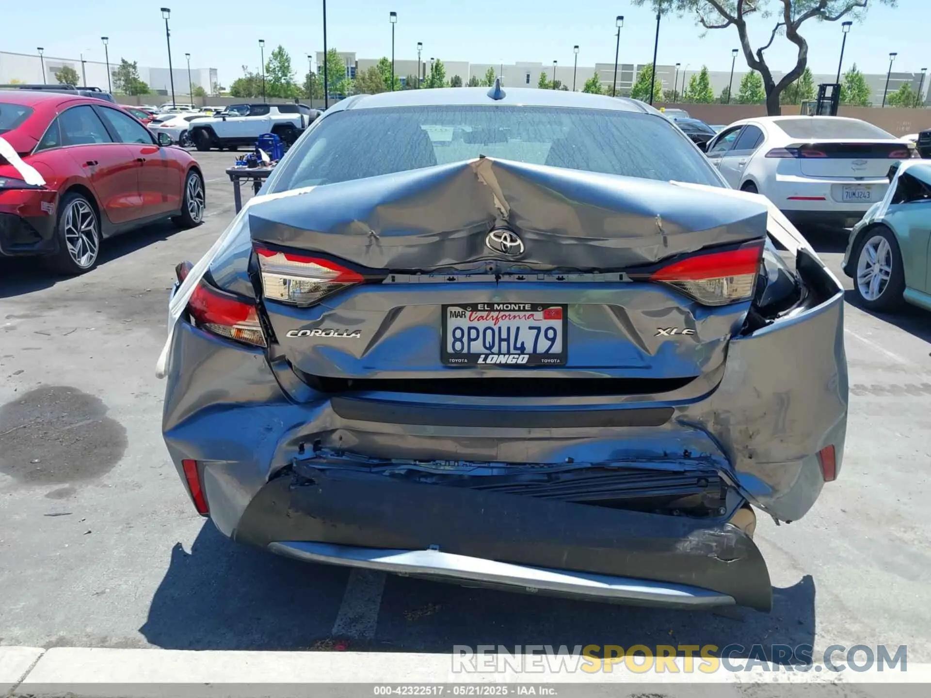 12 Photograph of a damaged car 5YFFPRAE4LP107857 TOYOTA COROLLA 2020