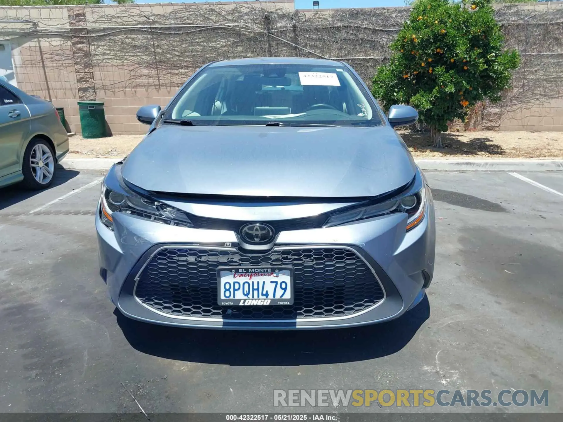 13 Photograph of a damaged car 5YFFPRAE4LP107857 TOYOTA COROLLA 2020