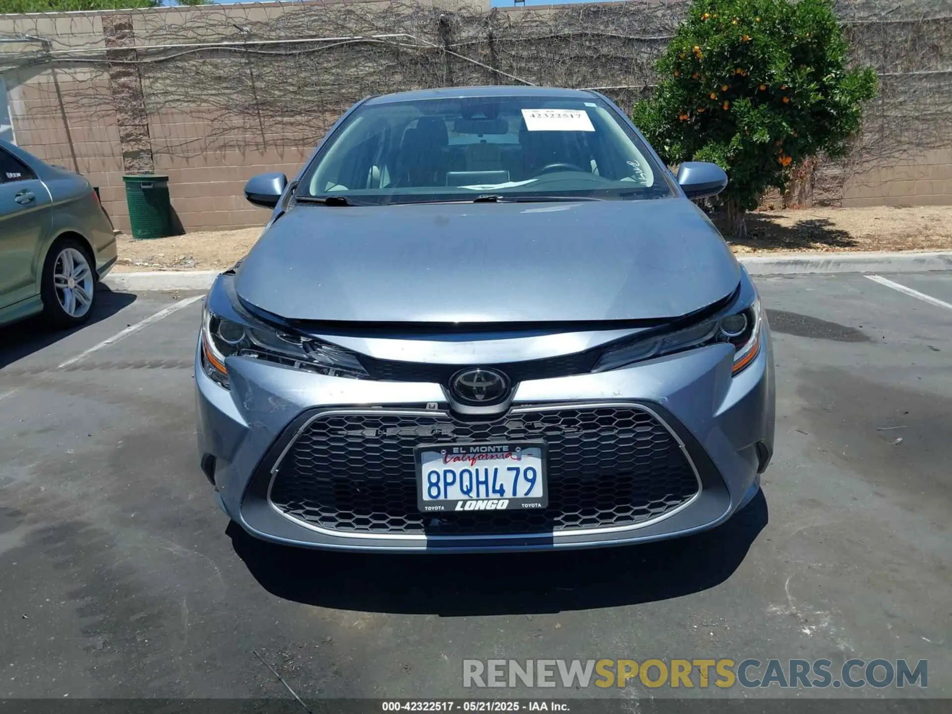 6 Photograph of a damaged car 5YFFPRAE4LP107857 TOYOTA COROLLA 2020