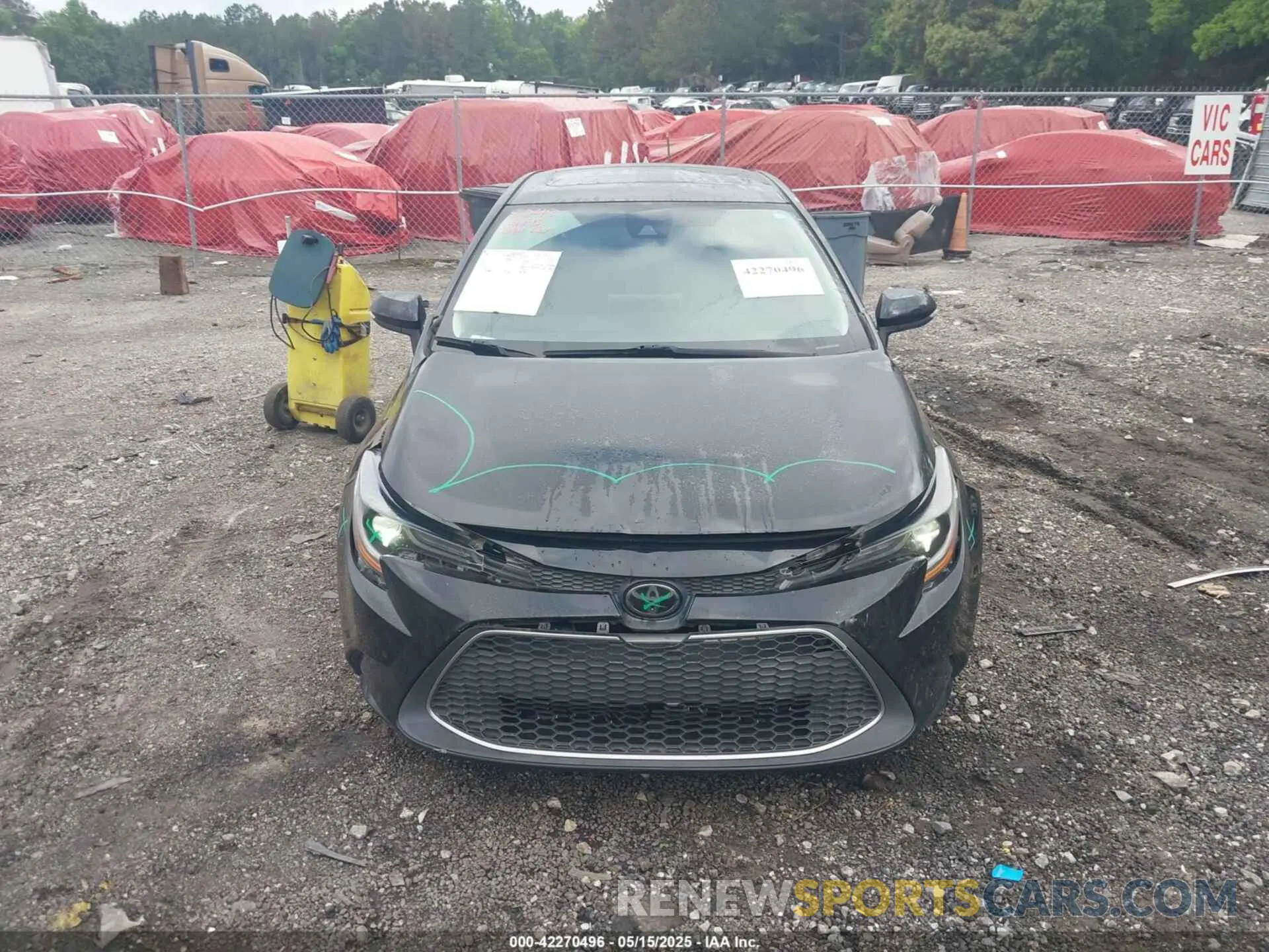 12 Photograph of a damaged car 5YFFPRAE6LP008358 TOYOTA COROLLA 2020
