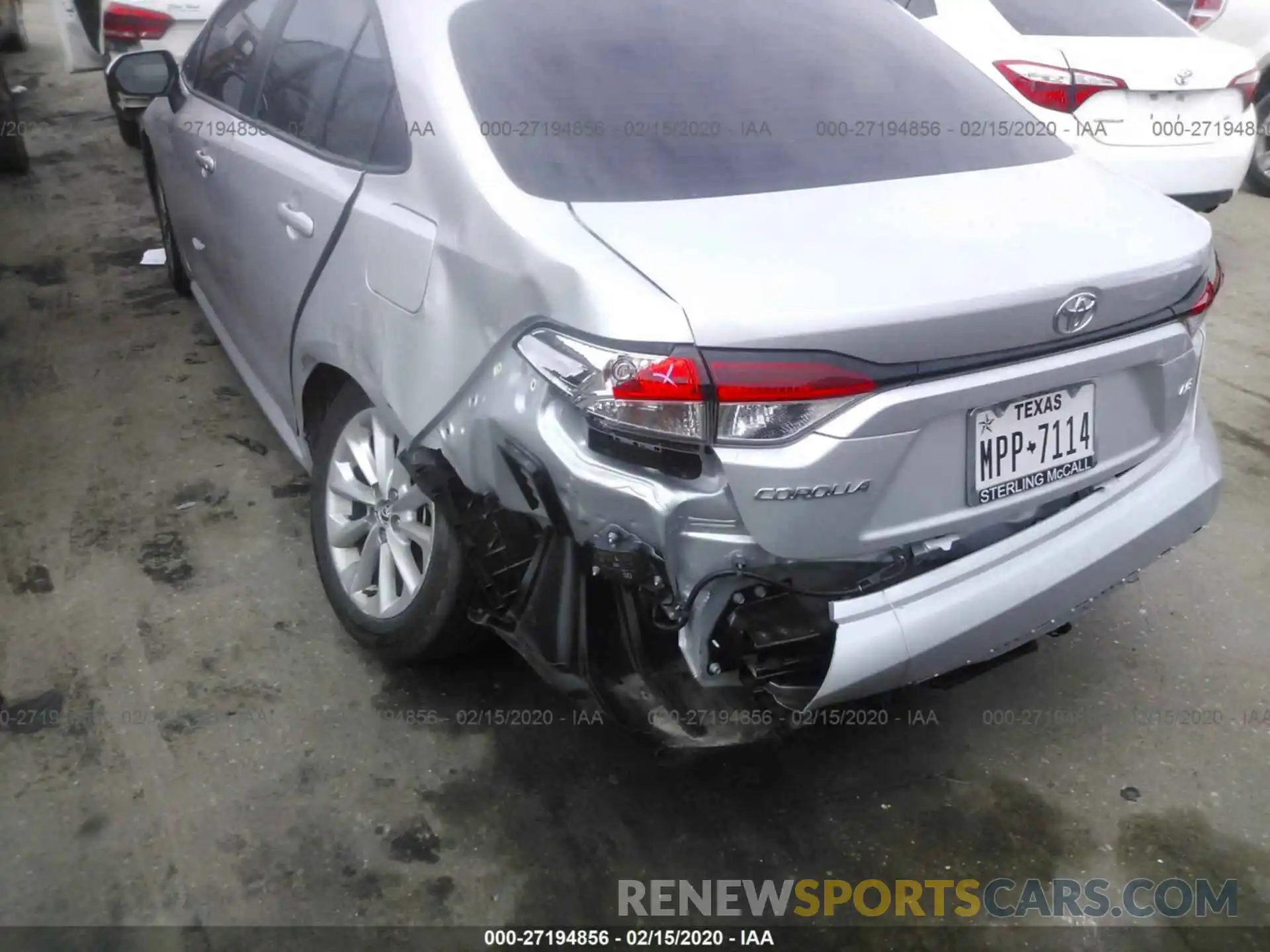 6 Photograph of a damaged car 5YFHPRAE0LP018019 TOYOTA COROLLA 2020