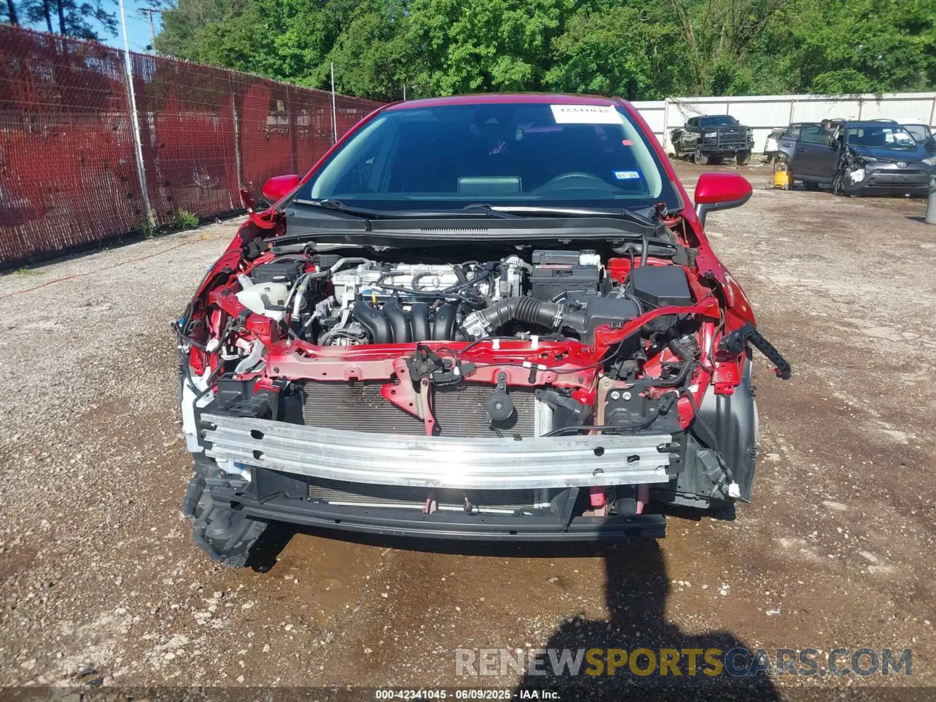6 Photograph of a damaged car 5YFHPRAE0LP019008 TOYOTA COROLLA 2020