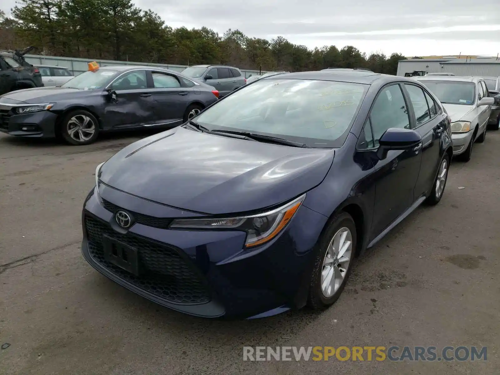 2 Photograph of a damaged car 5YFHPRAE2LP112015 TOYOTA COROLLA 2020