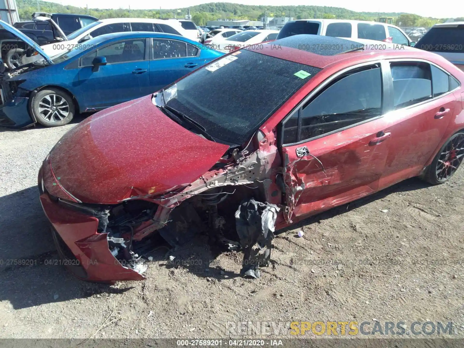 6 Photograph of a damaged car 5YFHPRAE5LP016105 TOYOTA COROLLA 2020