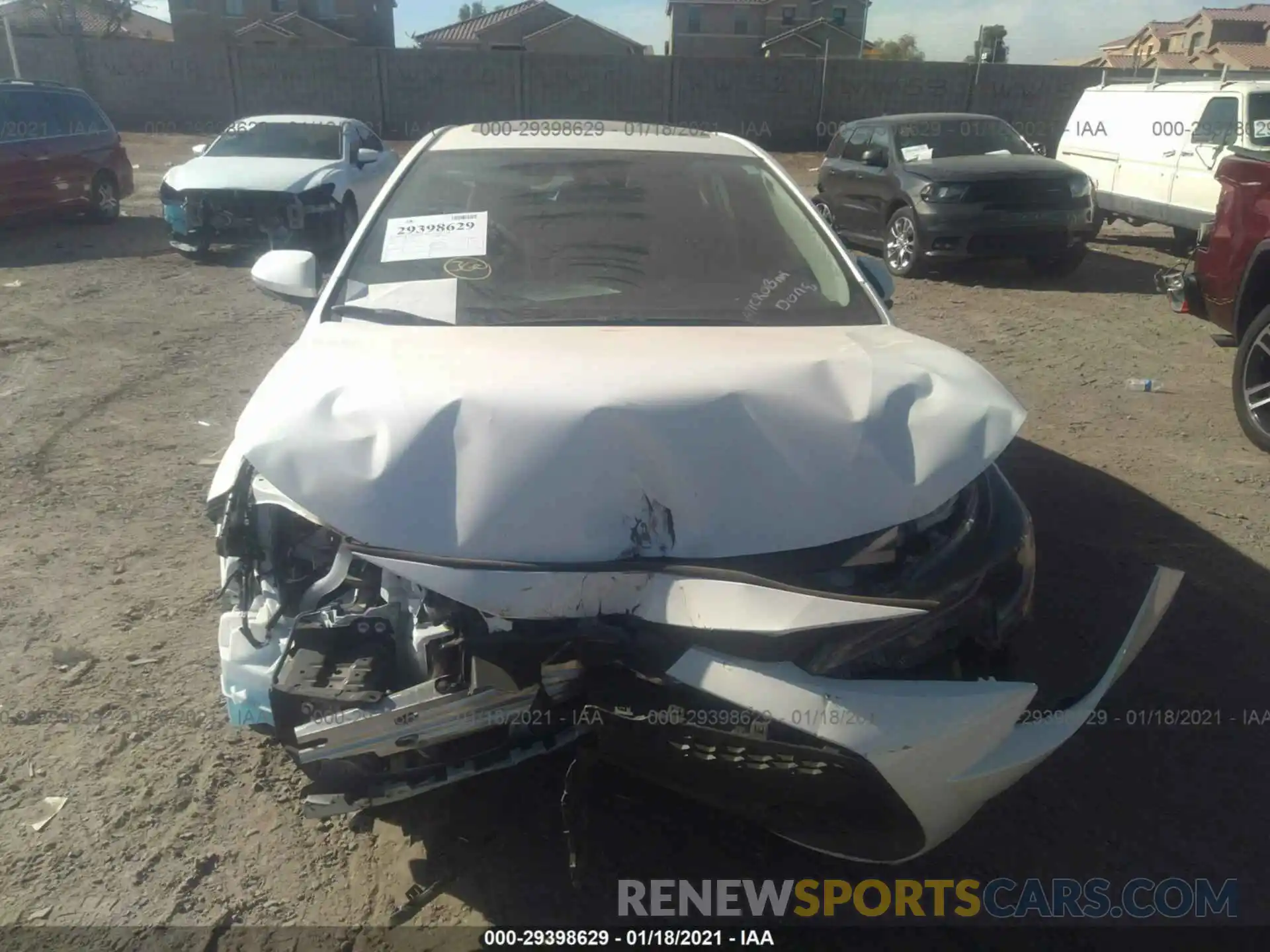 6 Photograph of a damaged car 5YFHPRAE5LP133604 TOYOTA COROLLA 2020