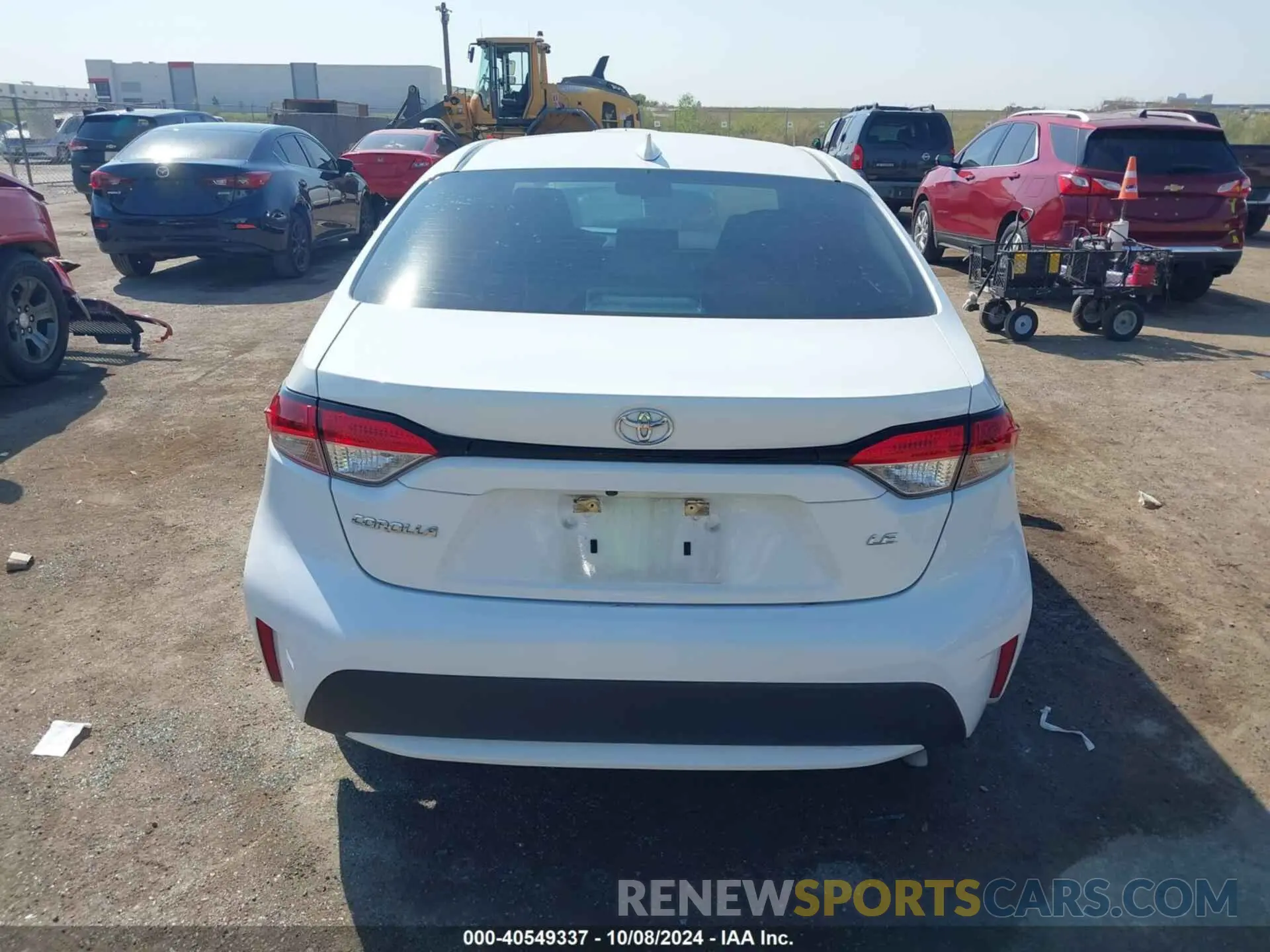16 Photograph of a damaged car 5YFHPRAE7LP015912 TOYOTA COROLLA 2020