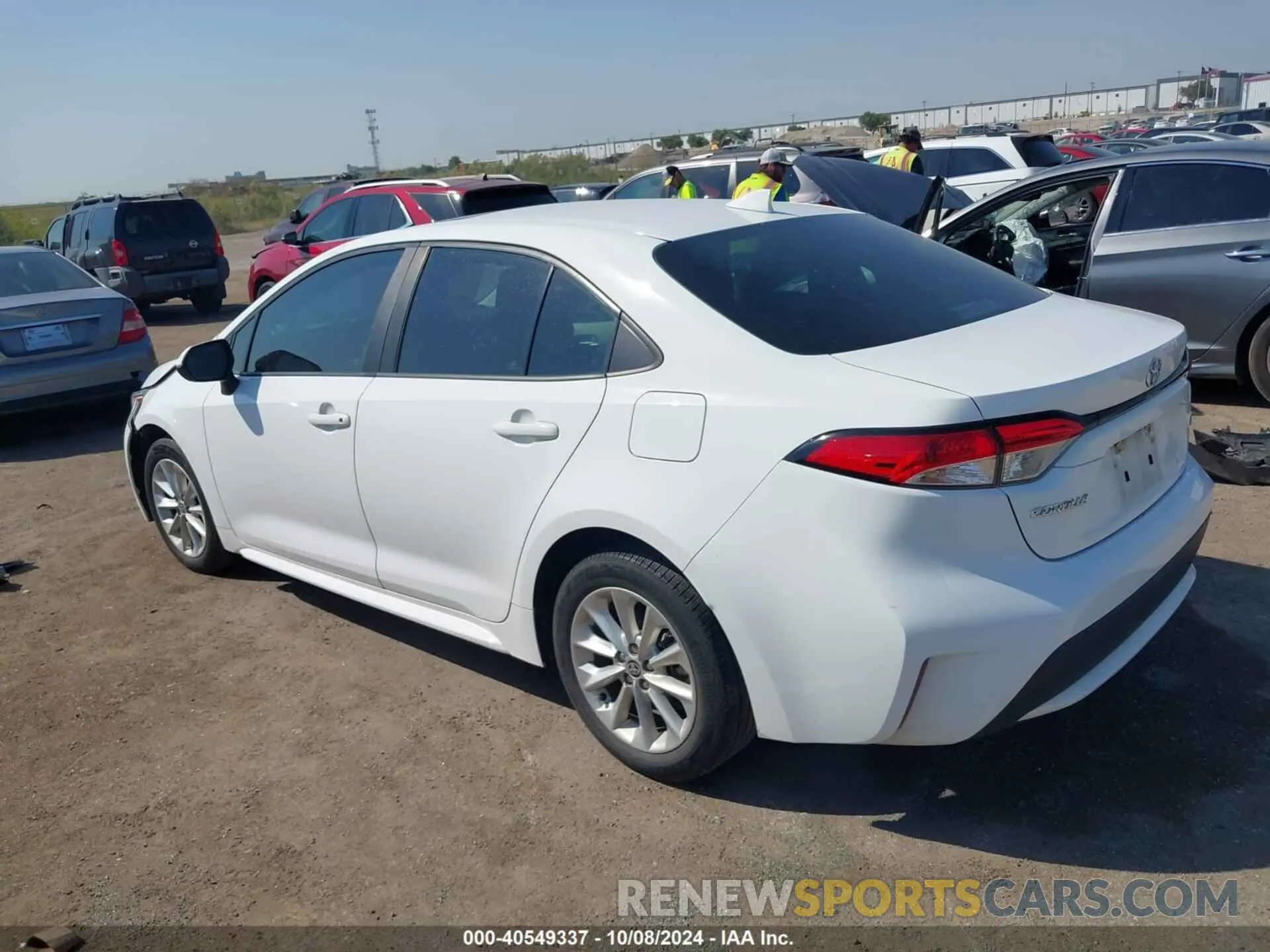 3 Photograph of a damaged car 5YFHPRAE7LP015912 TOYOTA COROLLA 2020