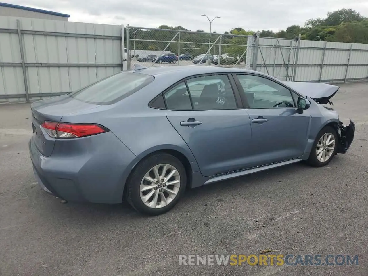 3 Photograph of a damaged car 5YFHPRAE7LP049798 TOYOTA COROLLA 2020