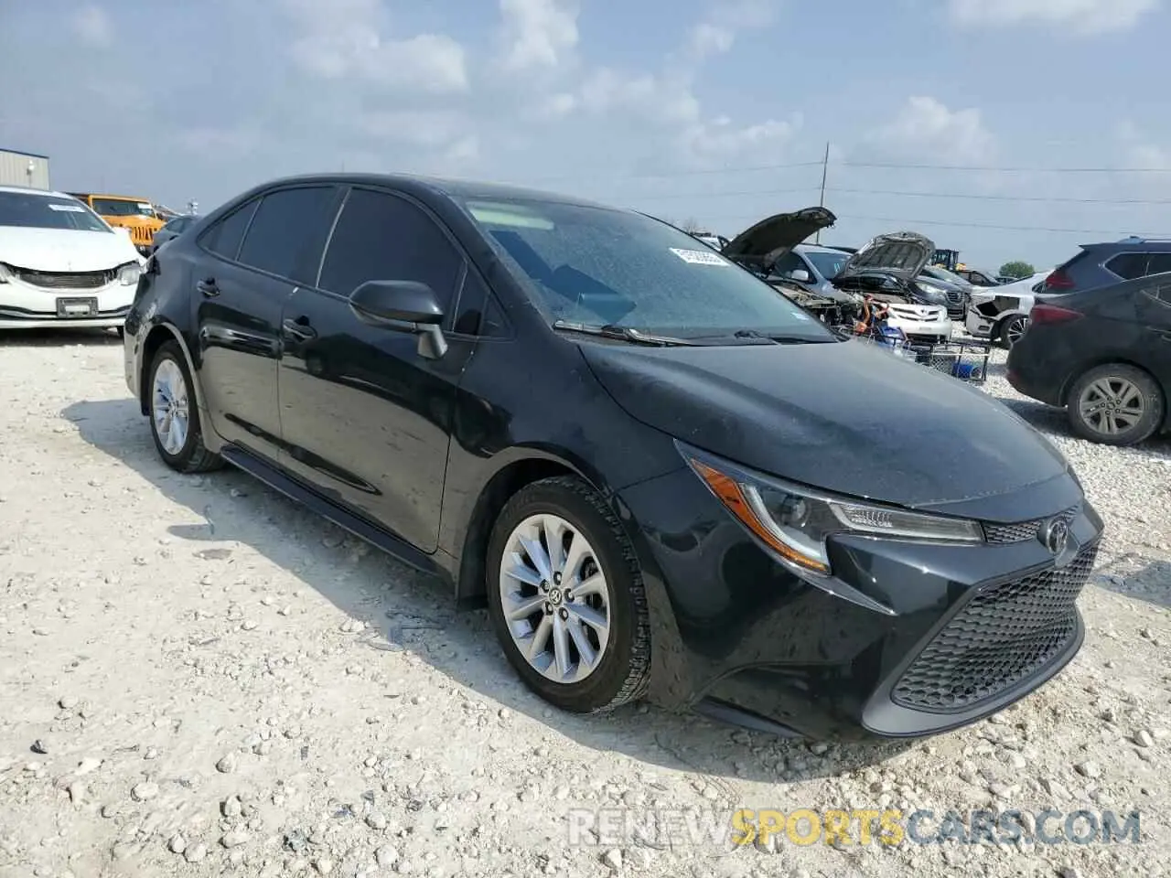 4 Photograph of a damaged car 5YFHPRAE8LP021766 TOYOTA COROLLA 2020
