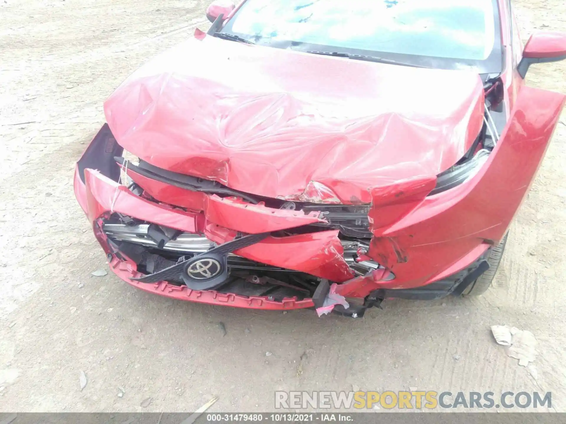 6 Photograph of a damaged car 5YFHPRAE8LP021962 TOYOTA COROLLA 2020