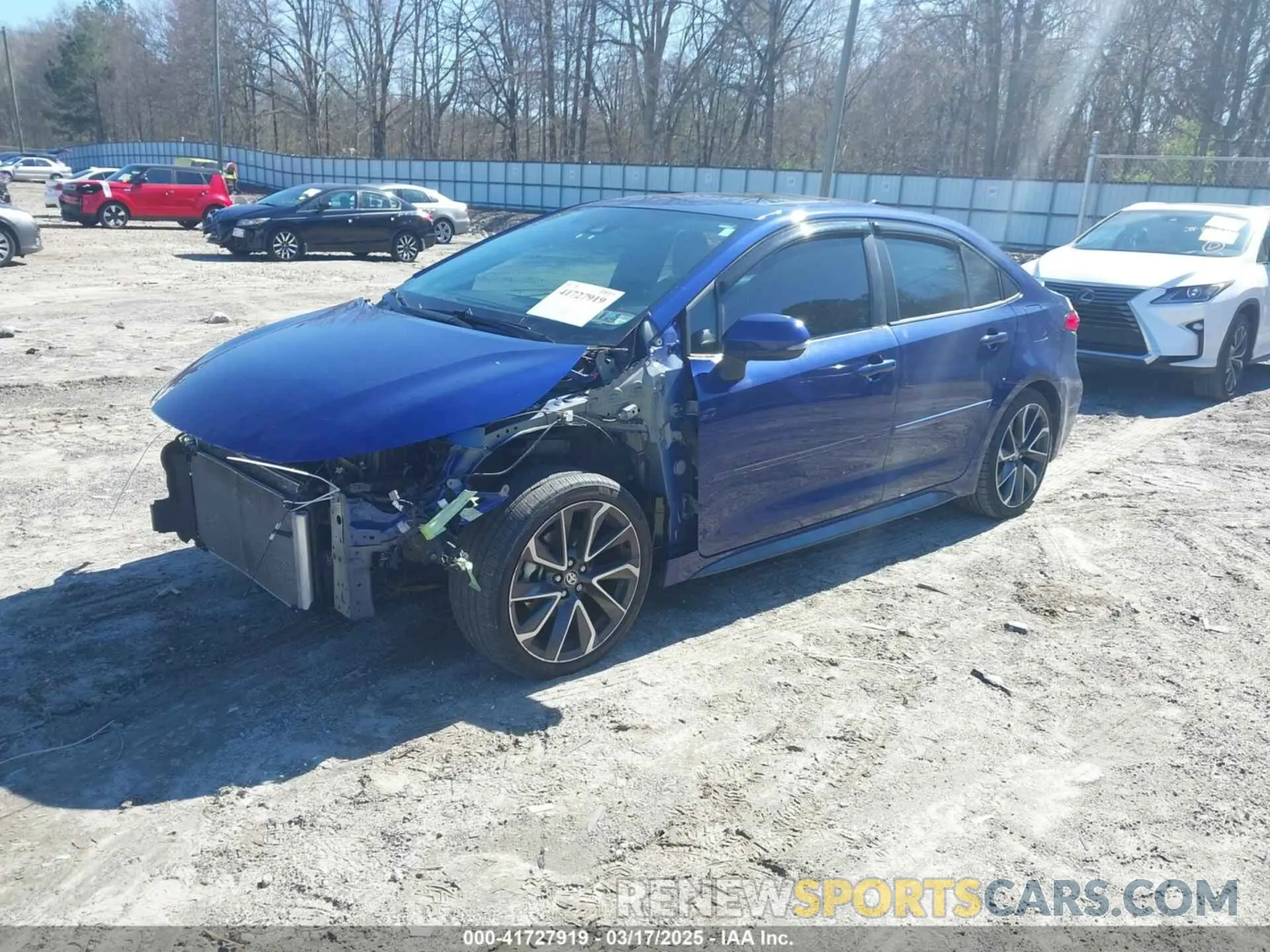 2 Photograph of a damaged car 5YFM4RCE0LP038551 TOYOTA COROLLA 2020
